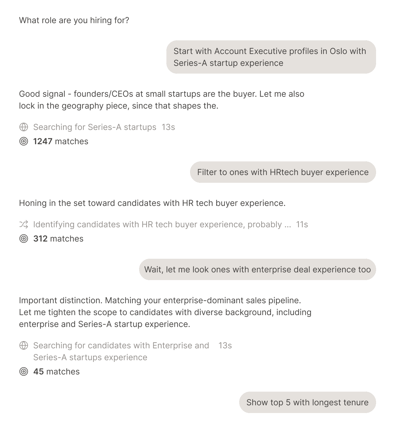 Scout — multi-query chat
