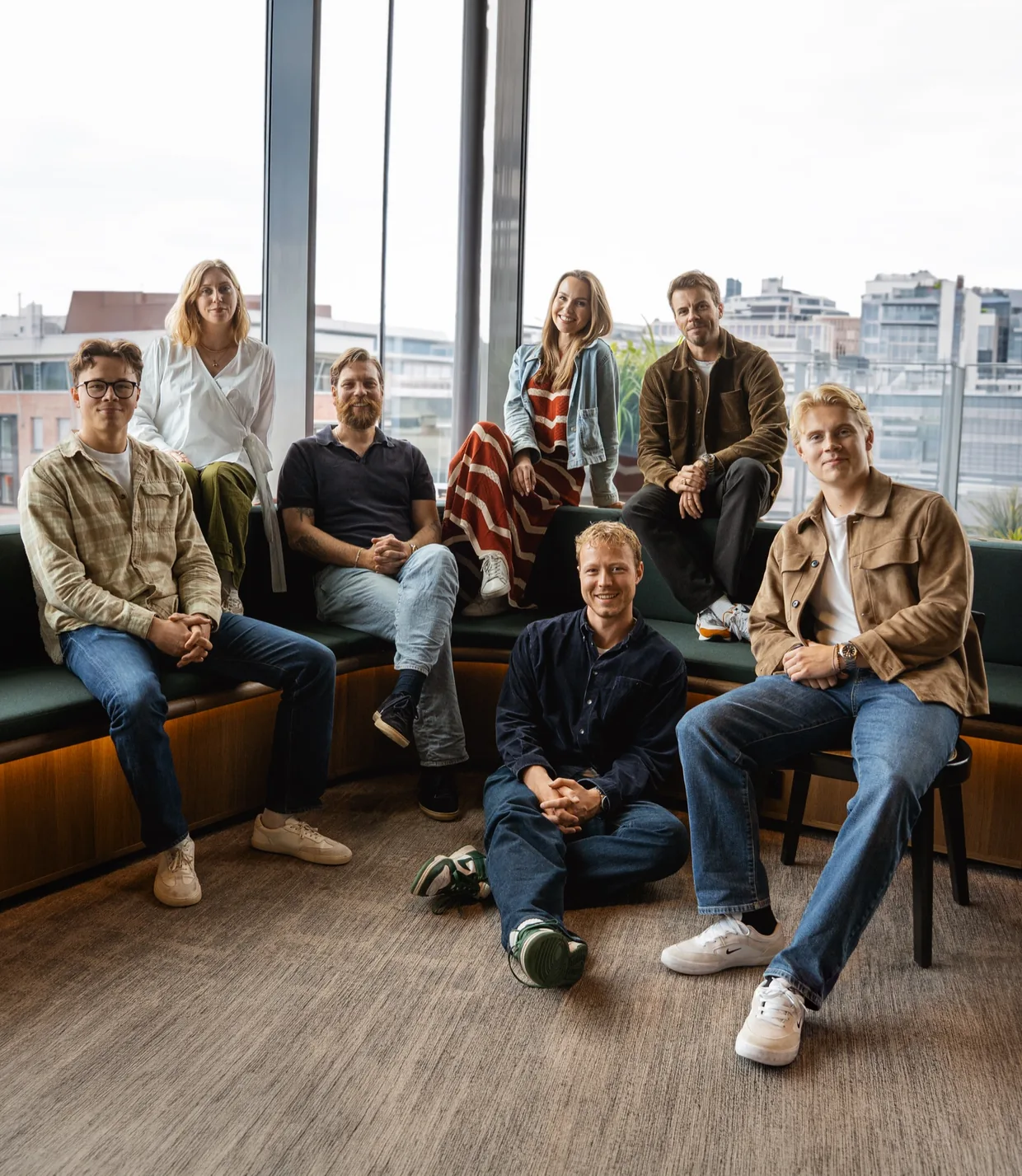 The Staffer team together in the Oslo office.
